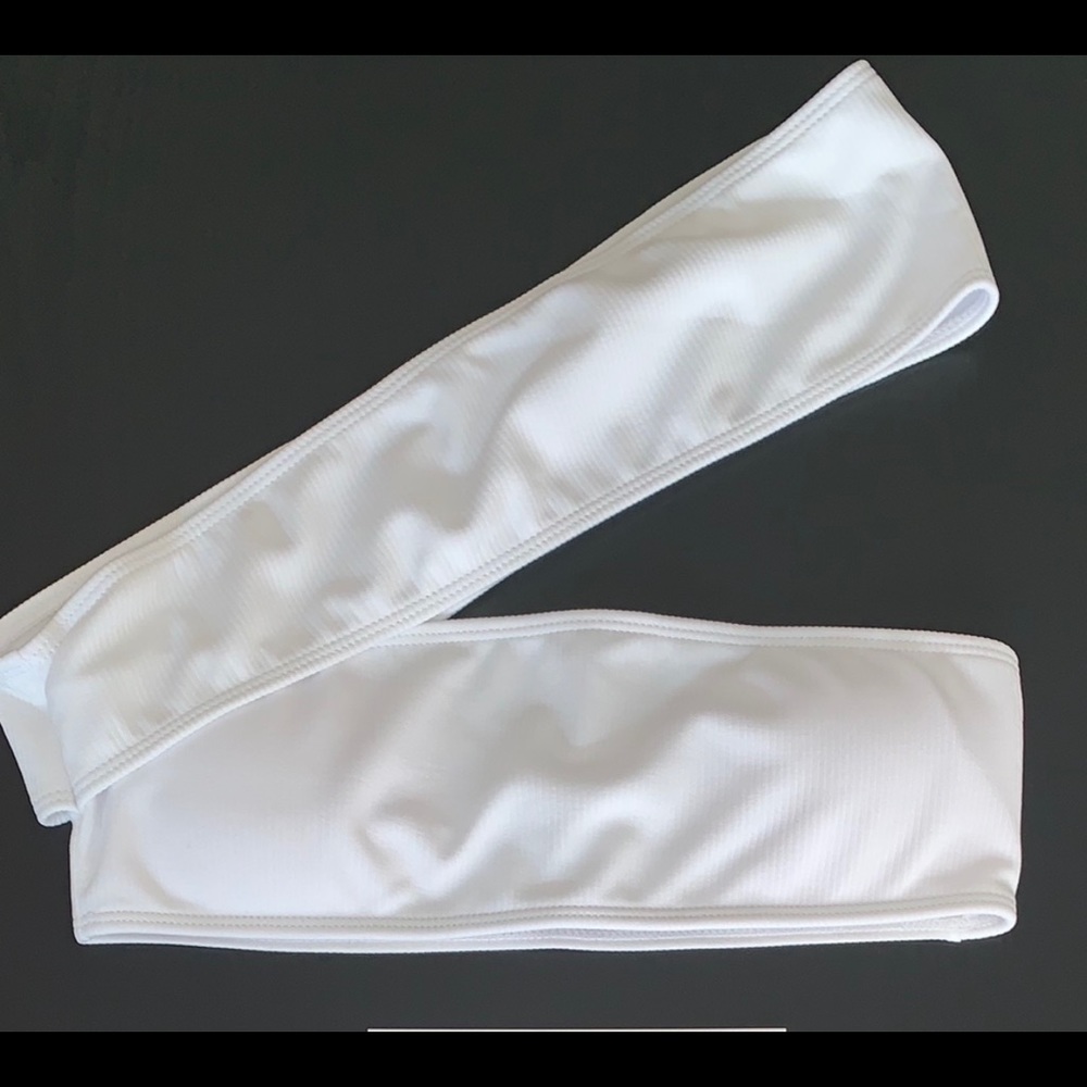 White One Shoulder Bikini